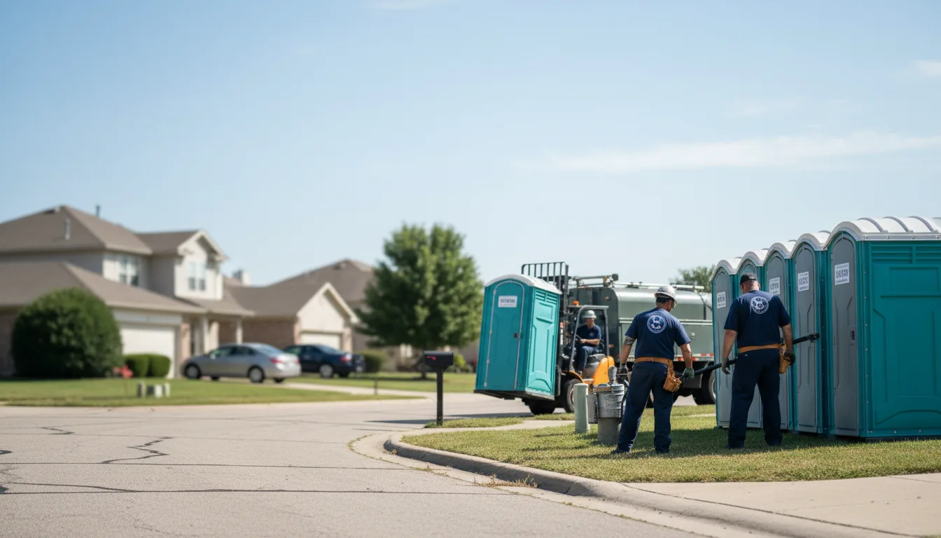 Porta Potty Rental in Columbia, IA near me
